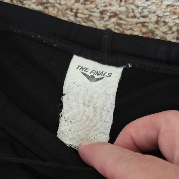 Black and Red Size 24 Swim Jammer - Picture 2 of 8